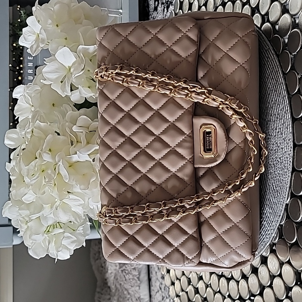 Badgley Mischka bag.